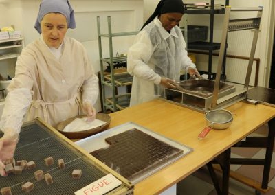 Fabrication des pâtes de fruits