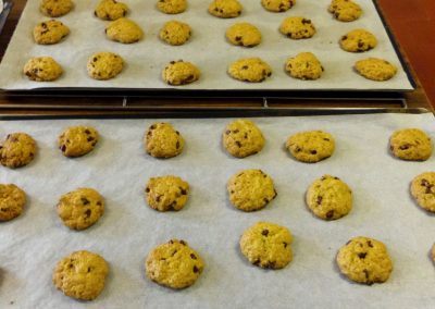 Fin de cuisson des cookies