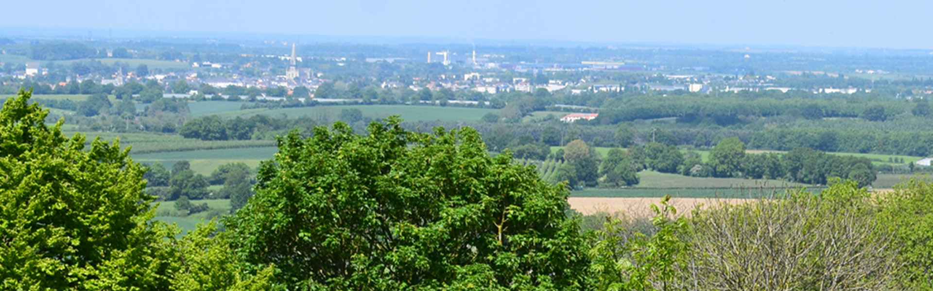Chemillé Horizon depuis l'abbaye