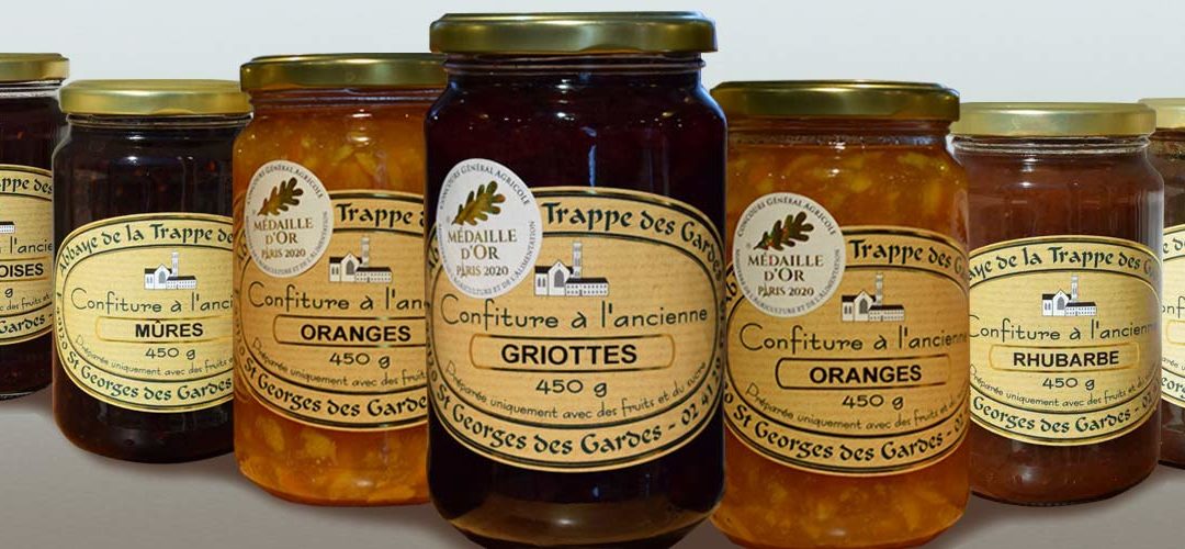Confitures médaillées