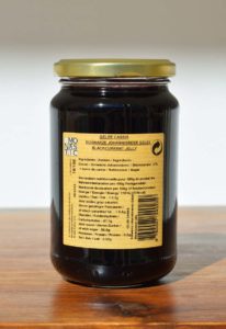 Gelée cassis-dos