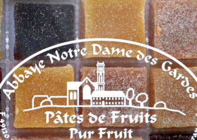 Pâtes de fruits 400gr détail